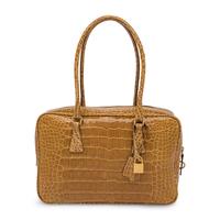 Prada, Tan Crocodile Handbag