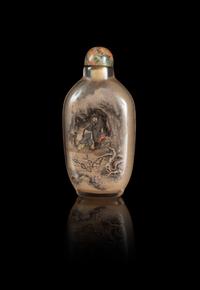 An Inside Painted Glass Snuff Bottle