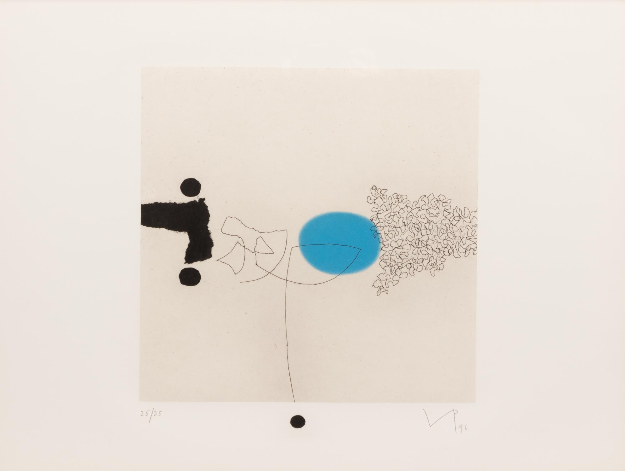 Sensory World (four plates from the suite of seven)