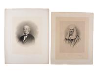 [CIVIL WAR]. A group of 7 engravings of politicians and other notable figures, including Schuyler COLFAX, George McCLELLAN, and Horace GREELEY, comprising: