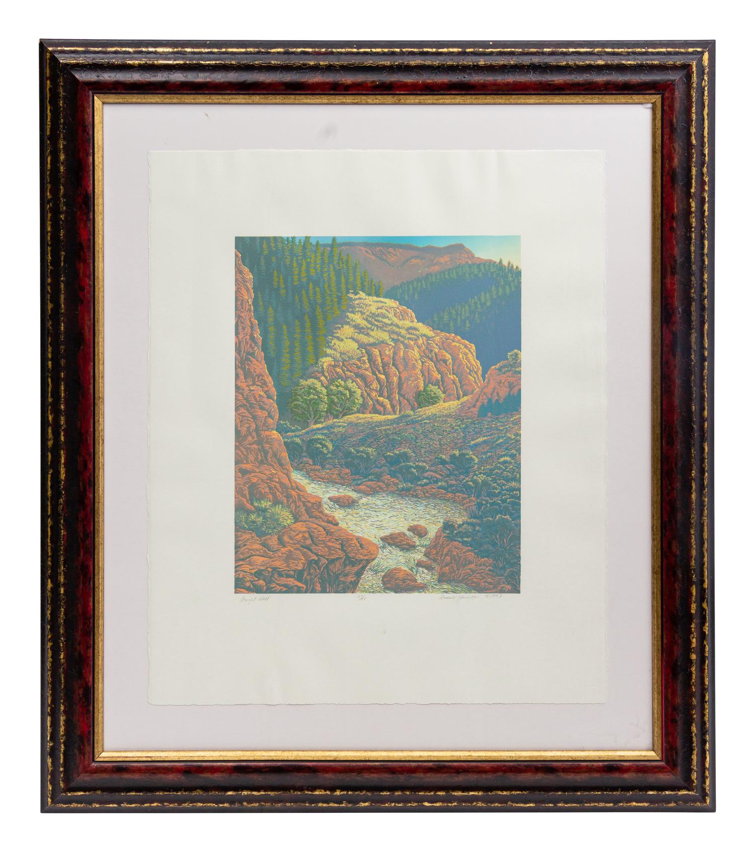 A Group of Four Russell Hamilton Monotypes