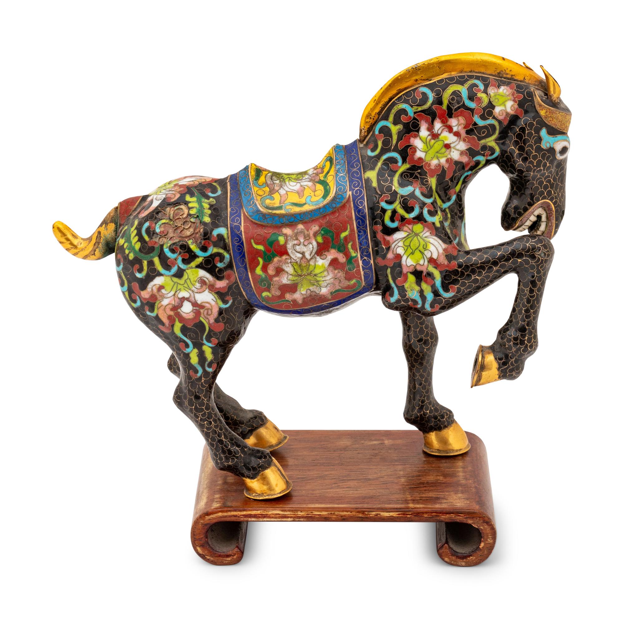 A Cloisonné Horse