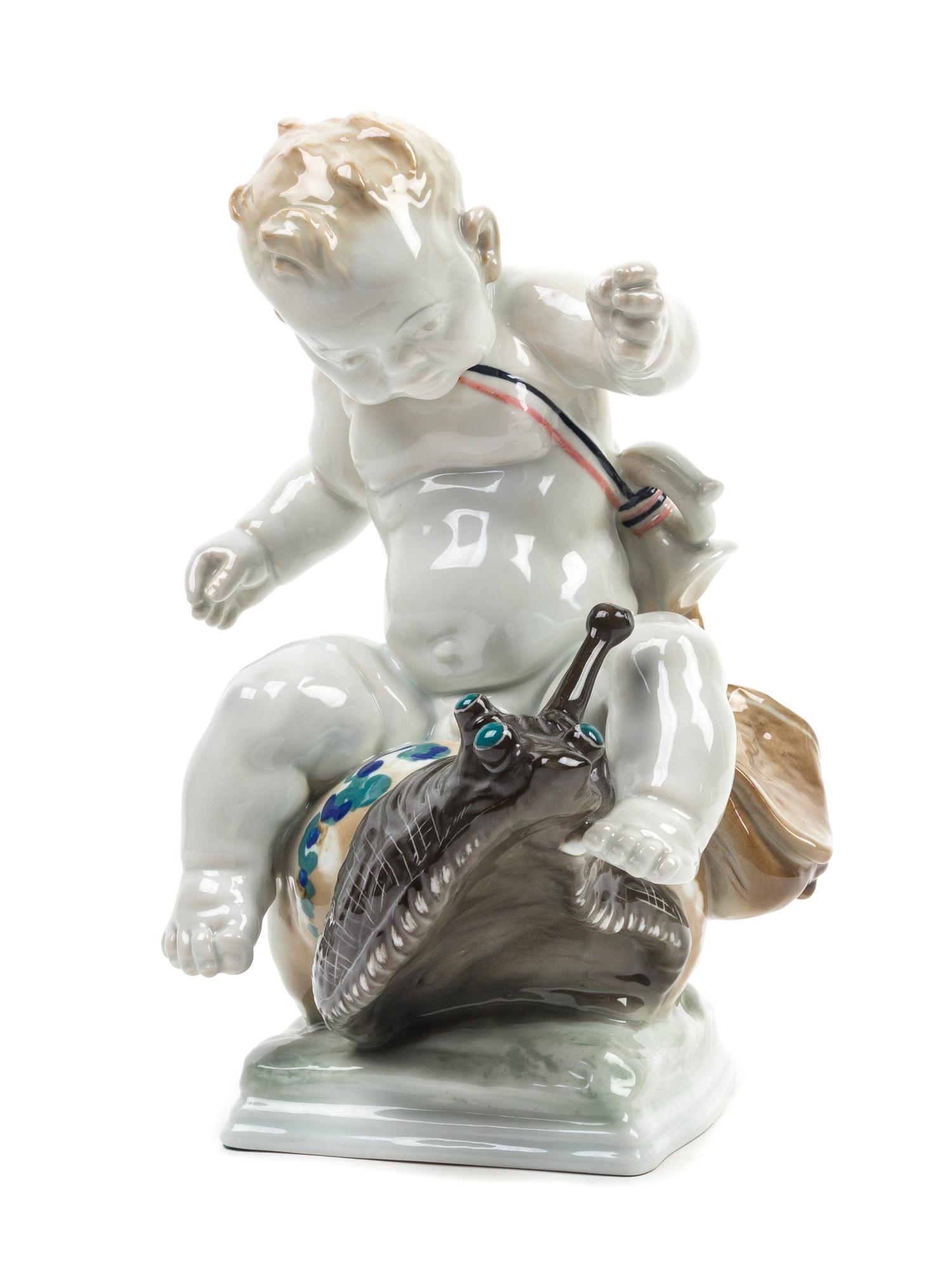 A German Porcelain Figural Group Height 9 5/8 inches. — KARL ENS