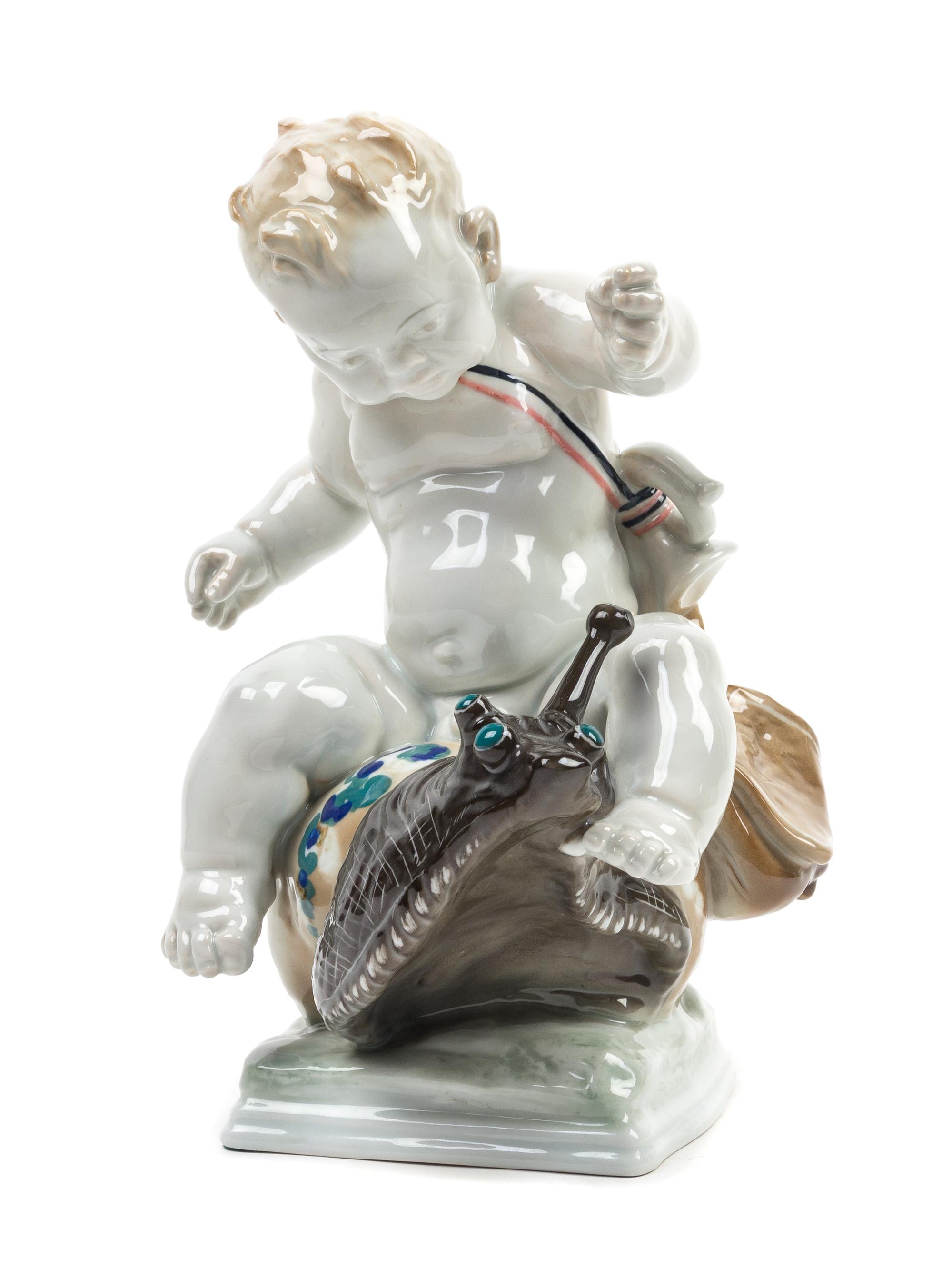 A German Porcelain Figural Group Height 9 5/8 inches. — KARL ENS