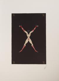 Erte (Romain de Tirtoff), (French, 1892-1990), a complete Alphabet Suite, 1976 comprising 26 individual letters and one title page, 27