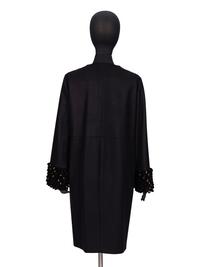Stefano Pilati for Yves Saint Laurent Rive Gauche, Embellished Cashmere Coat