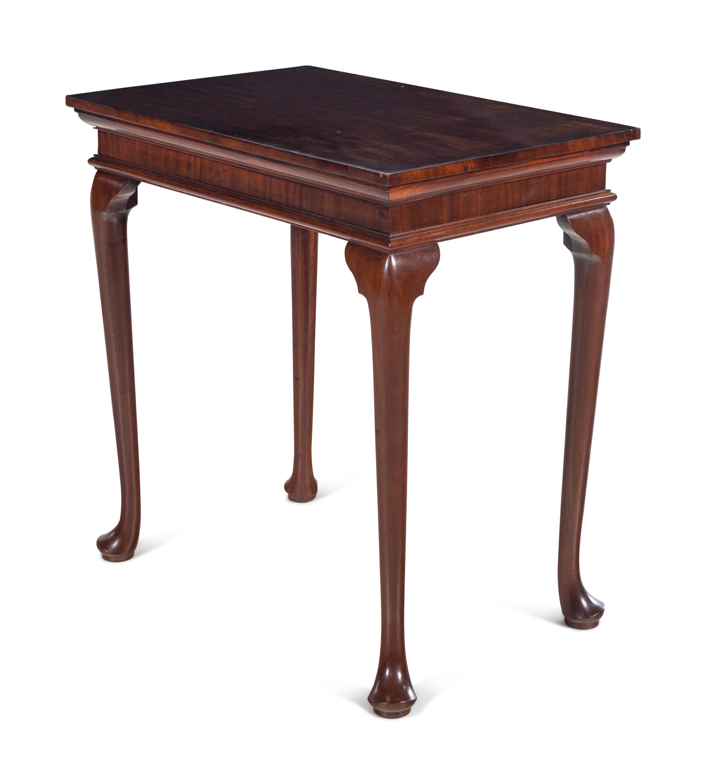 A George I Style Mahogany Serving Table