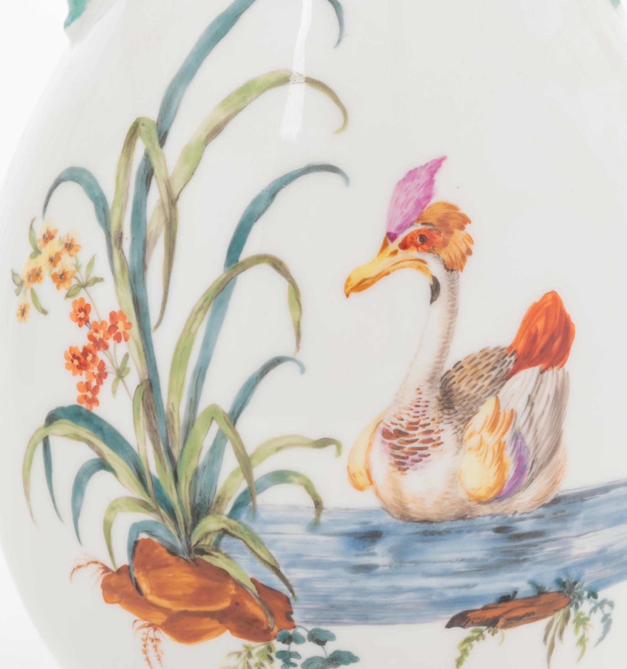 Two Continental Porcelain Coffee Pots