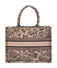 CHRISTIAN DIOR 'PLAN DE PARIS' BOOK TOTE
