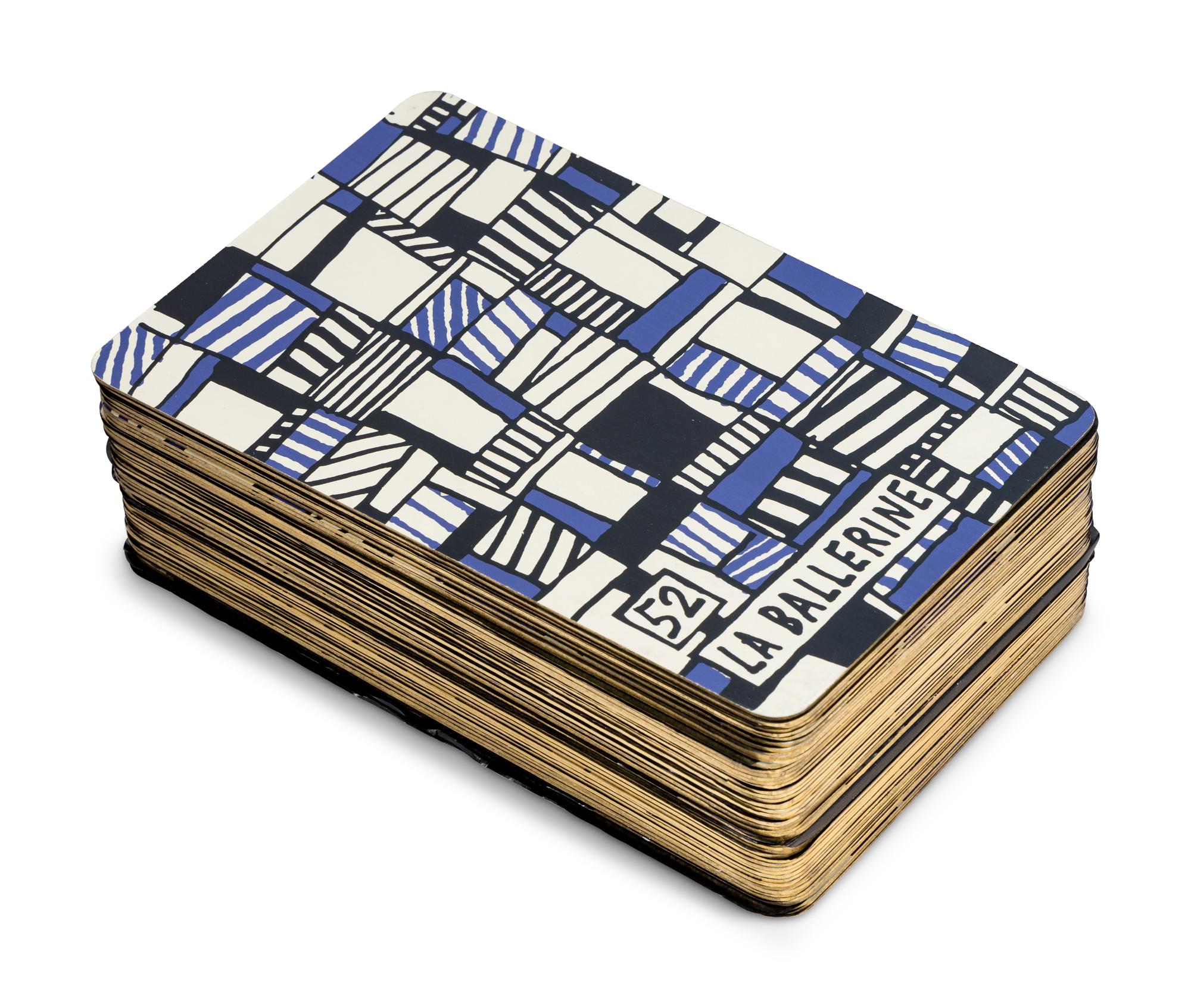 DUBUFFET, Jean (1901-1985). Banque de l'Hourloupe cartes a jouer et a tirer . London: Editions Alecto, 1967.