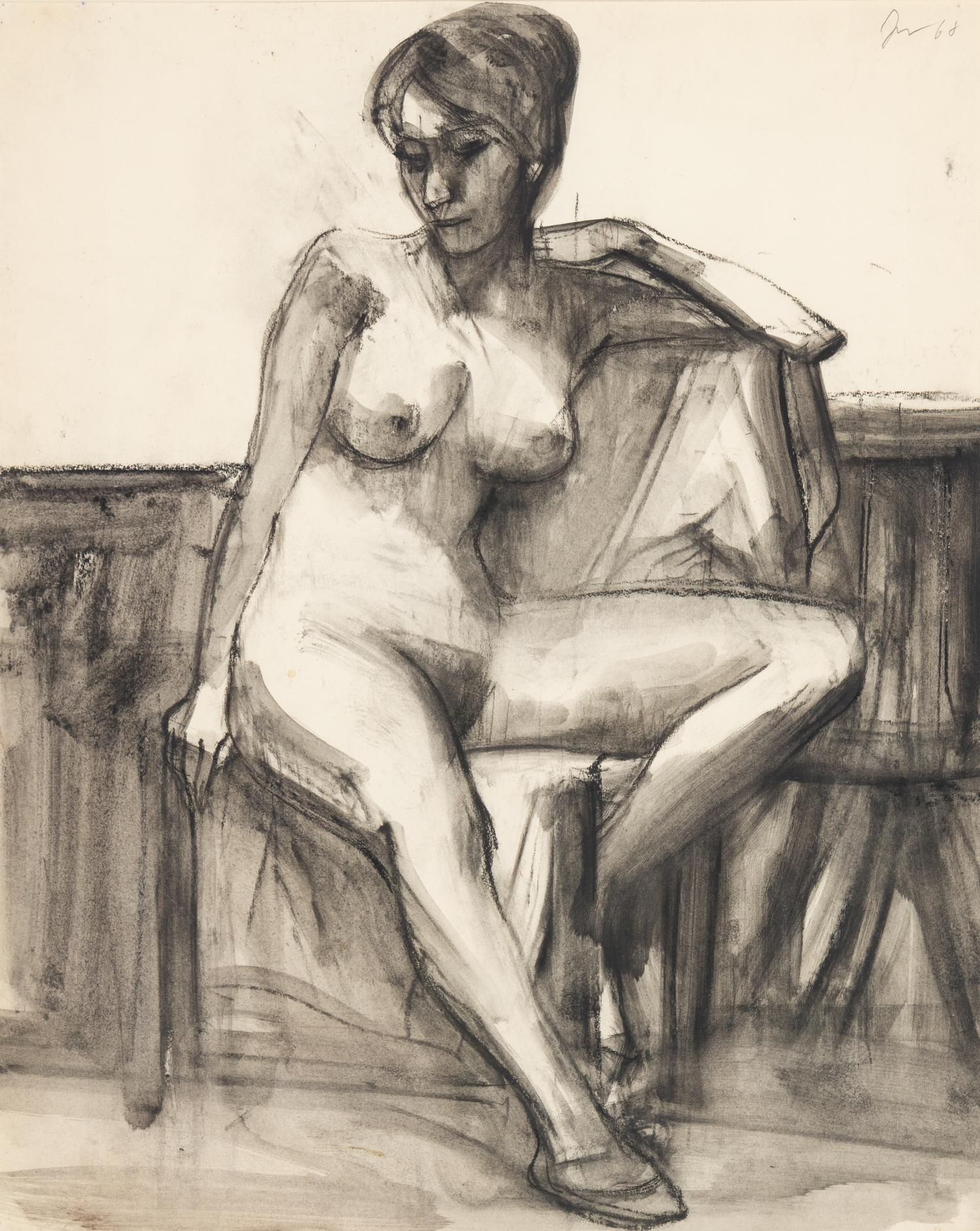 Seated Nude, 1968