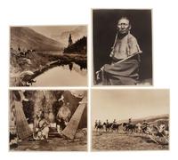 [NATIVE AMERICANS]. REED, Roland (1864-1934), photographer. A group of 32 photographs, including a selection of images from "Roland Reed's Indian Pictures."