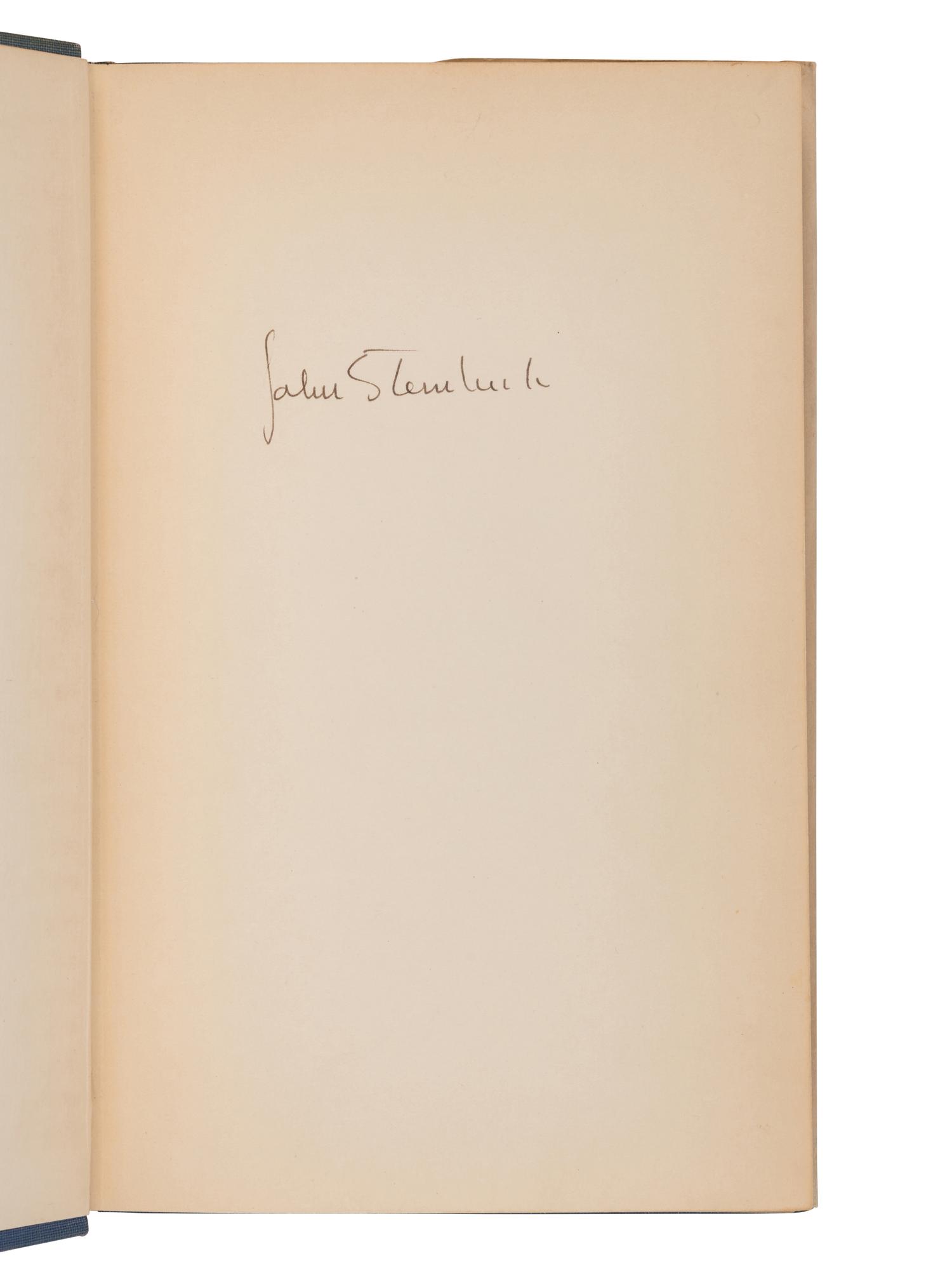 STEINBECK, John (1902-1968). The Moon is Down . New York: The Viking Press, 1942.