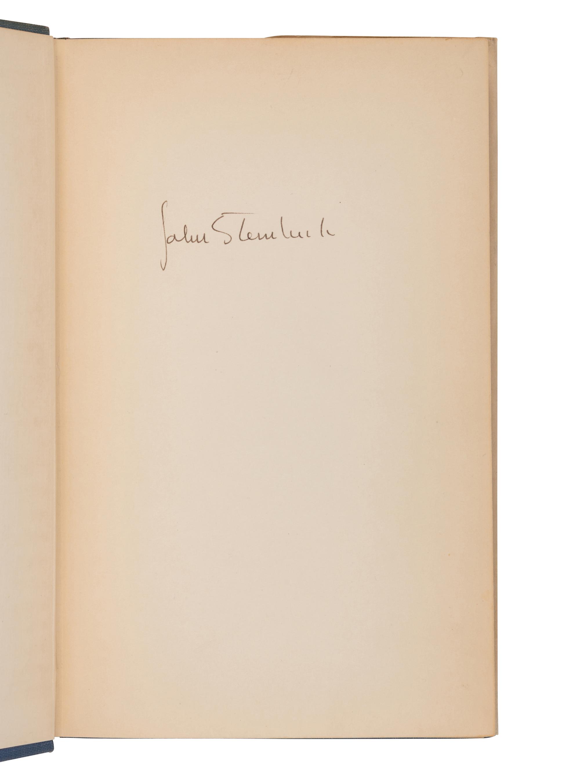 STEINBECK, John (1902-1968). The Moon is Down . New York: The Viking Press, 1942.