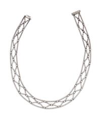 Stefan Hafner, Gold and Diamond 'Net' Collar Necklace