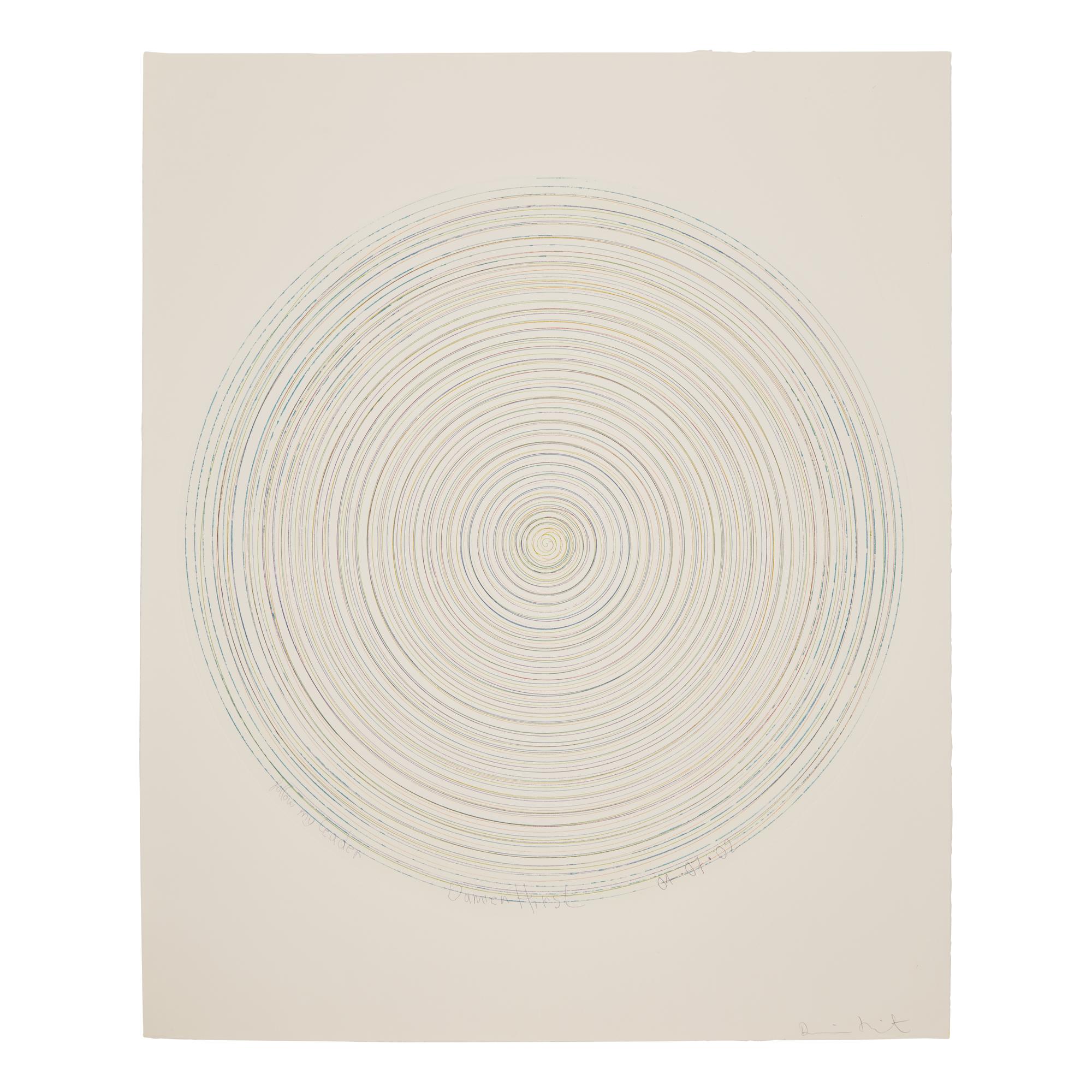 Damien Hirst (British, b. 1965) — Follow My Leader (from In a Spin, the Action of the World on Things, Vol. II ) , 2002