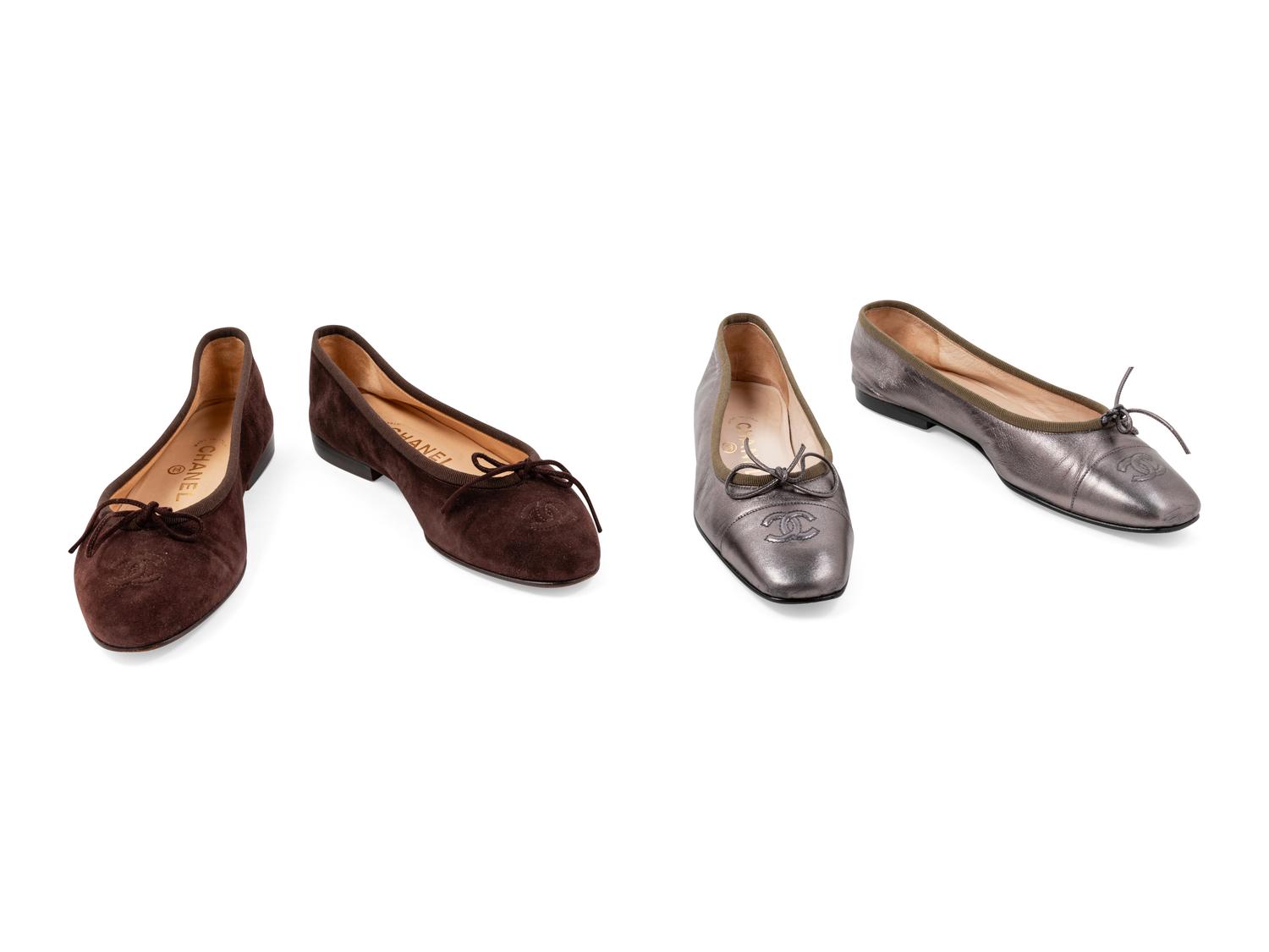 Two Pairs of Chanel Shoes, 1990-2000s
