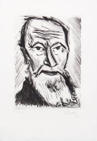 Max Pechstein, (German, 1881-1955), Ein Friese, 1923