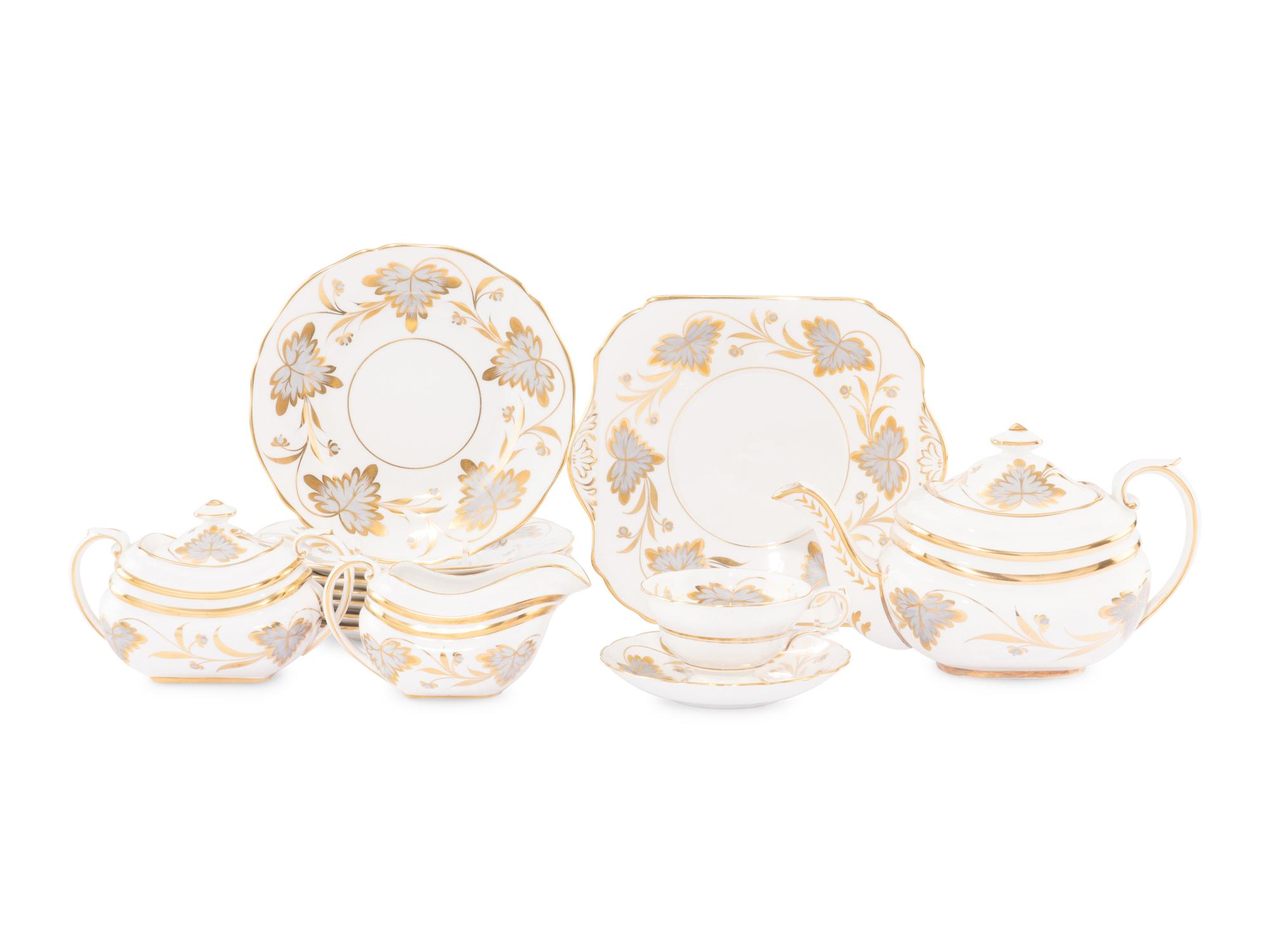 A Grosvenor Porcelain Tea Service