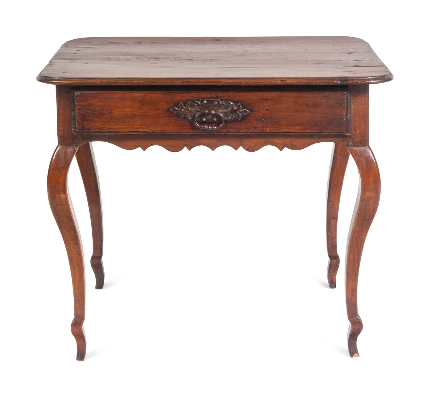 A French Provincial Walnut Side Table