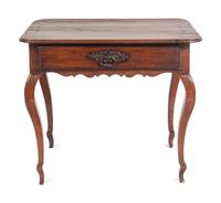 A French Provincial Walnut Side Table