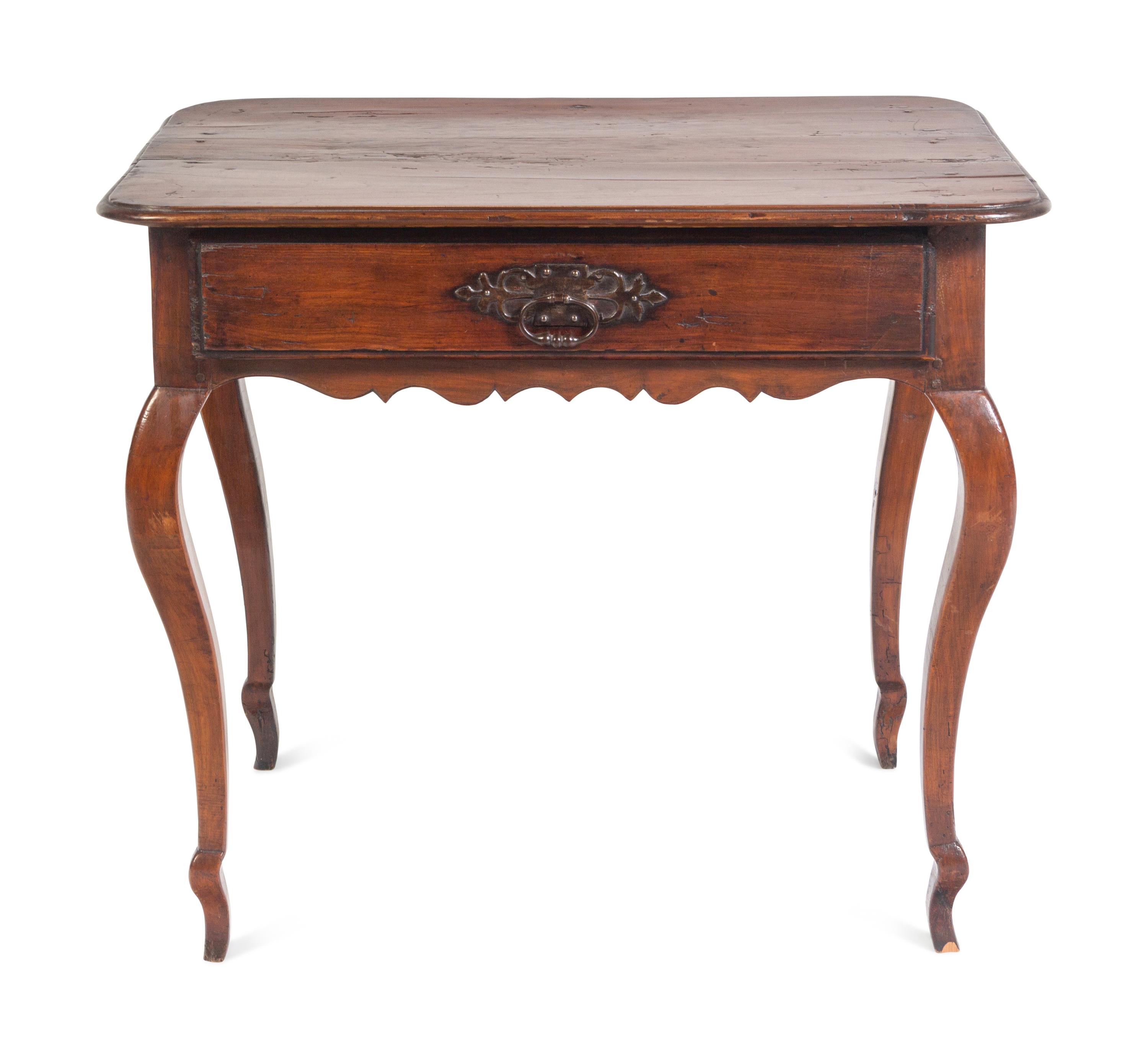 A French Provincial Walnut Side Table