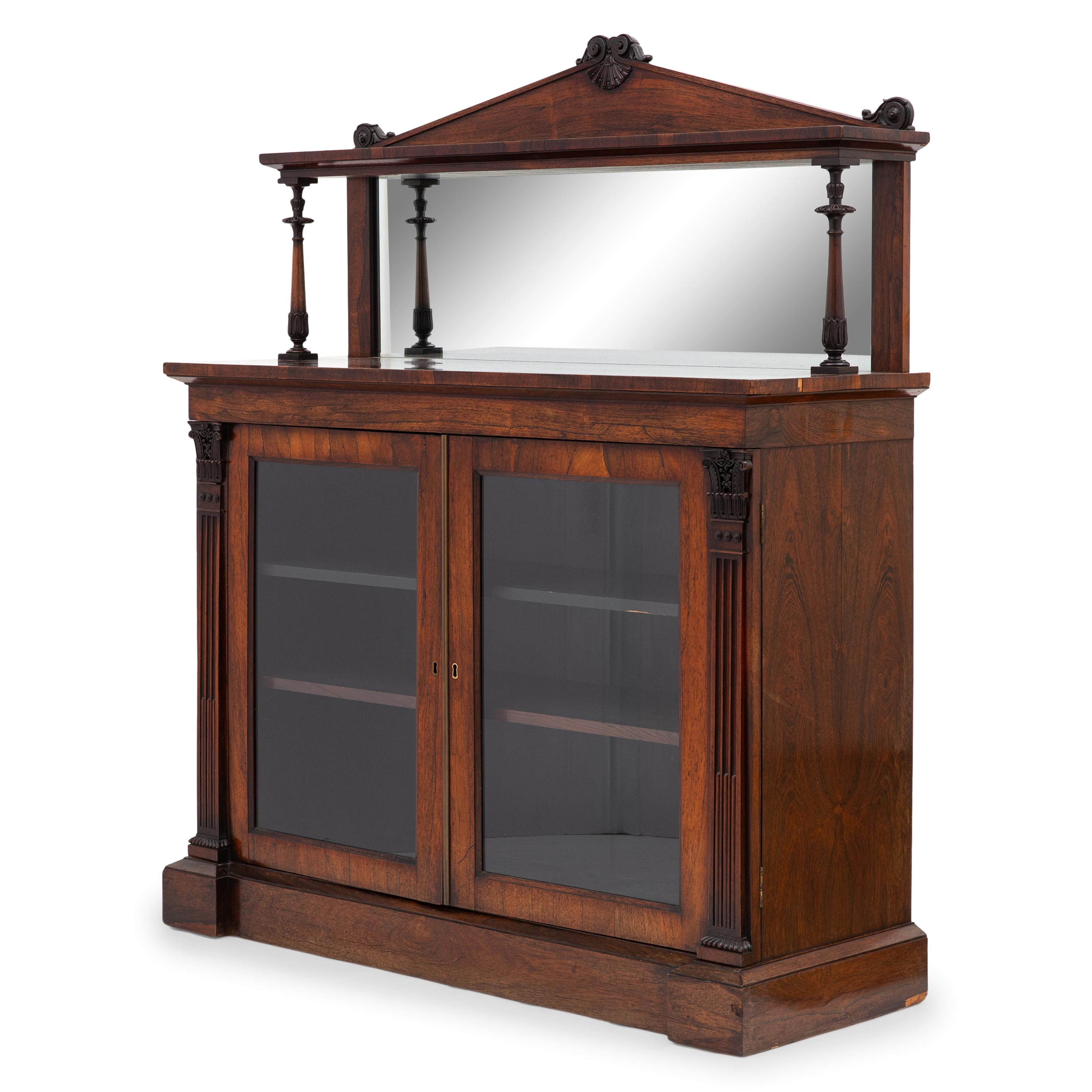 A Regency Rosewood Cabinet