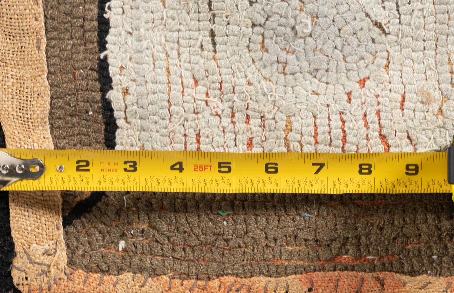 A Whaling Hooked Rug