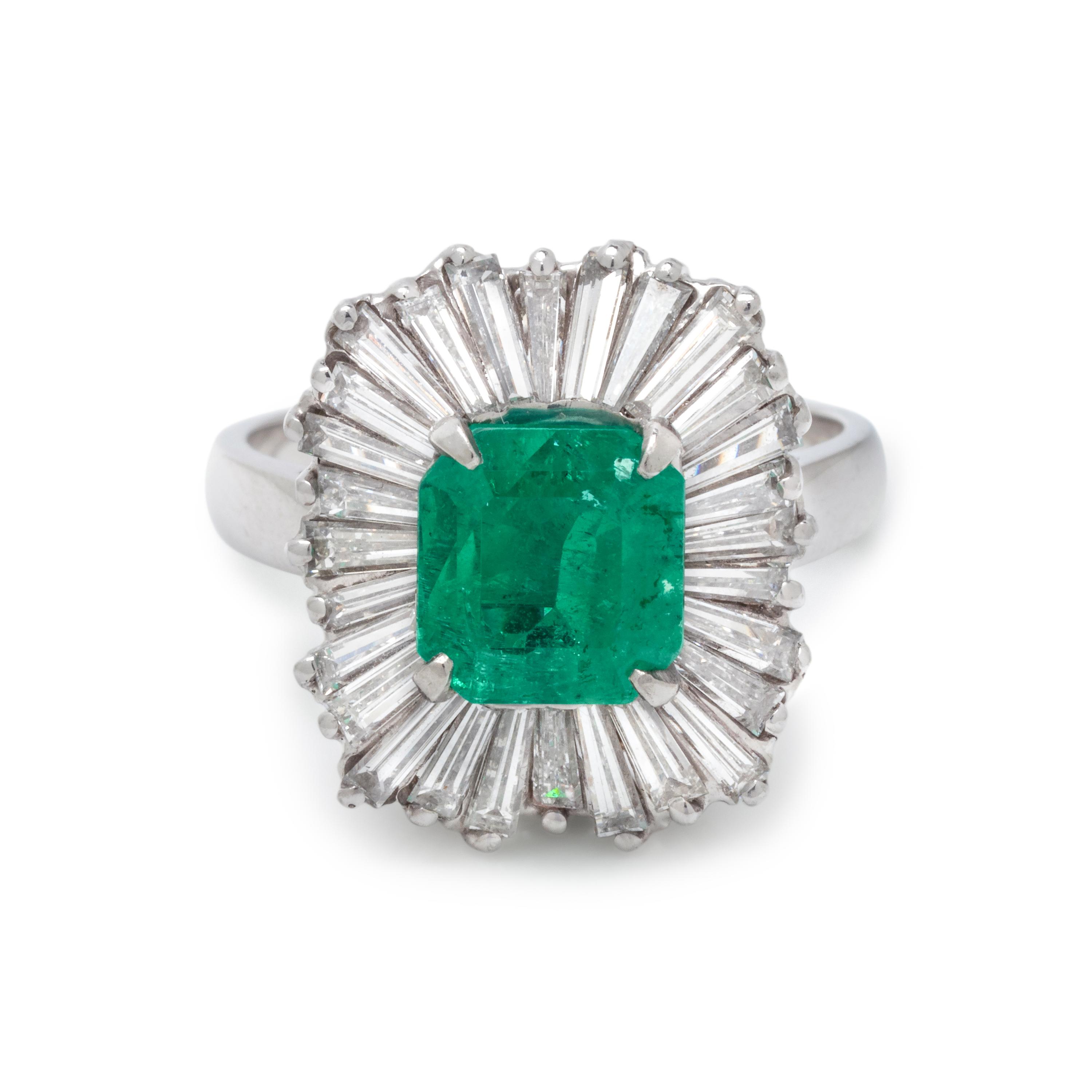 EMERALD AND DIAMOND CONVERTIBLE RING/PENDANT