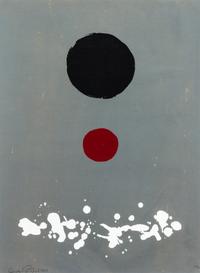 Adolph Gottlieb, (American, 1903-1974), Jetsam, 1967