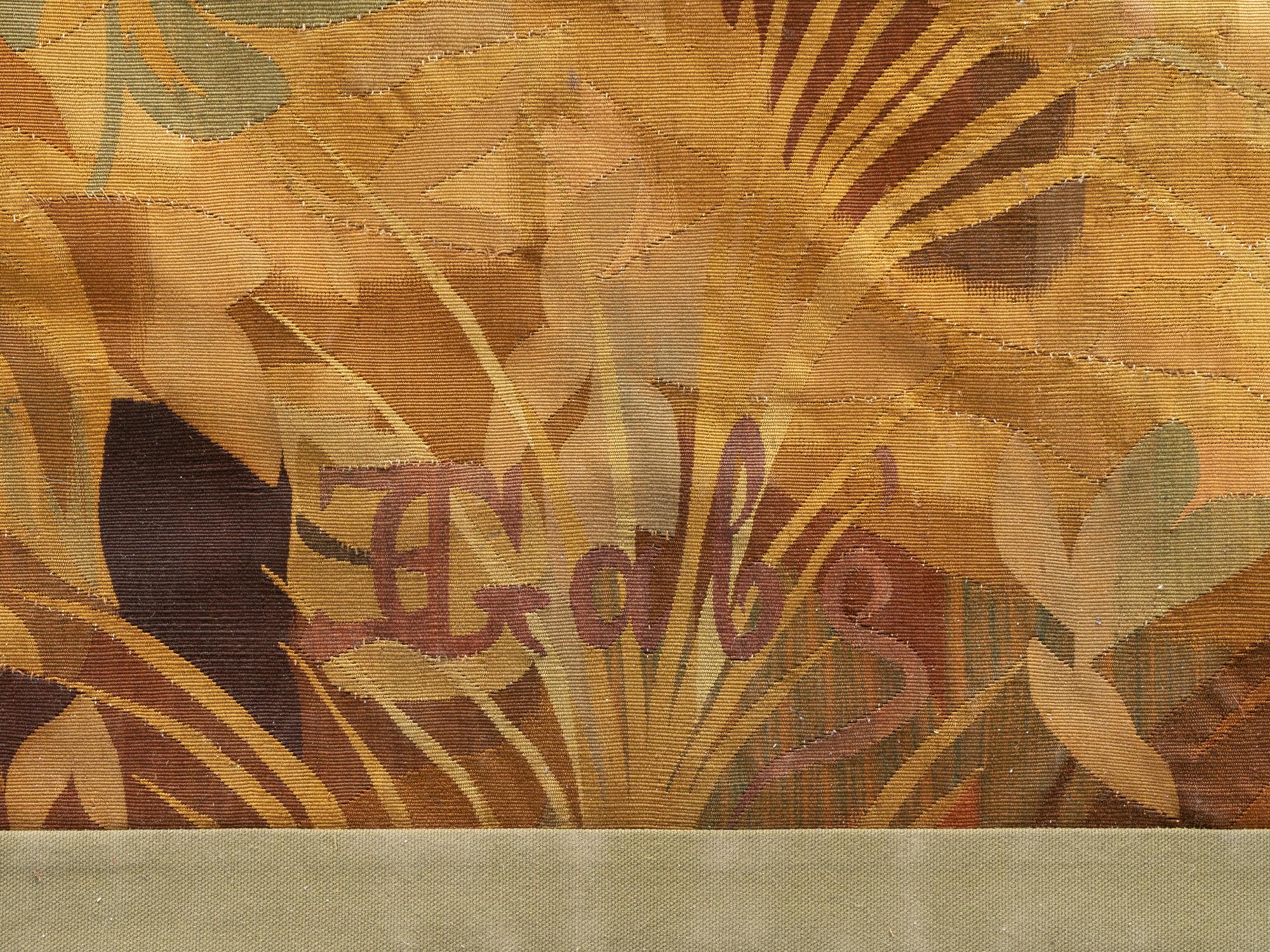 An Aubusson Wool Allegorical Tapestry Panel