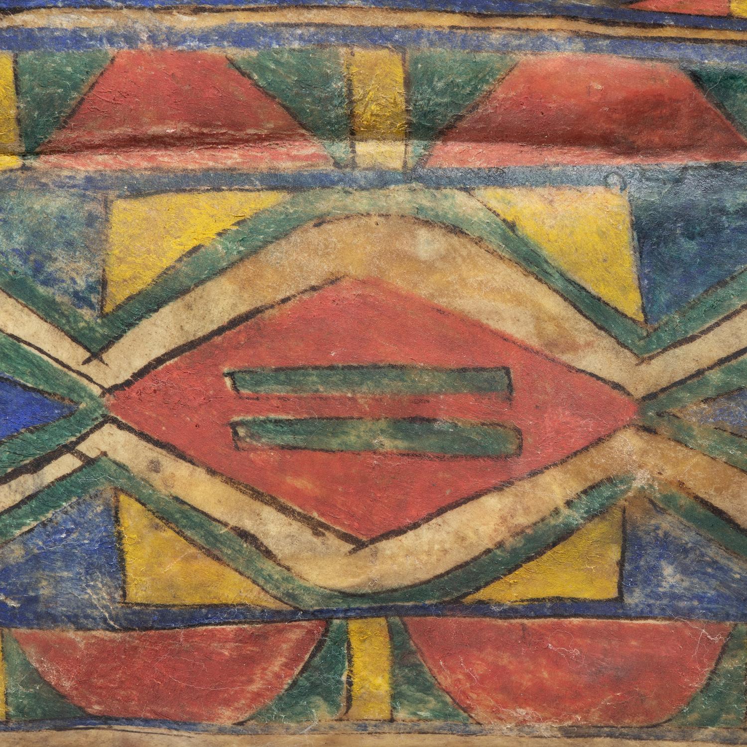 Sioux Painted Parfleche Box