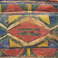 Sioux Painted Parfleche Box