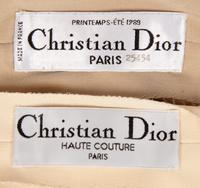 Two Christian Dior Haute Couture Items and Unlabeled Coat 1989 - 2012