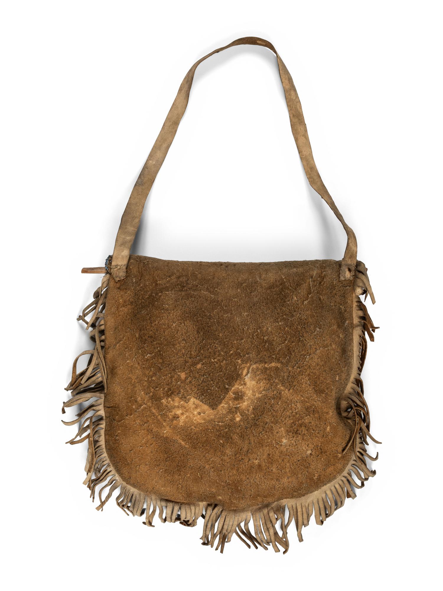 Great Lakes Beaded Moose Hide Bag