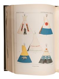 [NATIVE AMERICANS - ETHNOLOGY]. A group of ethnology reports and books regarding the Ojibwe, Sioux, and broad studies of tribes in North and South America, comprising: