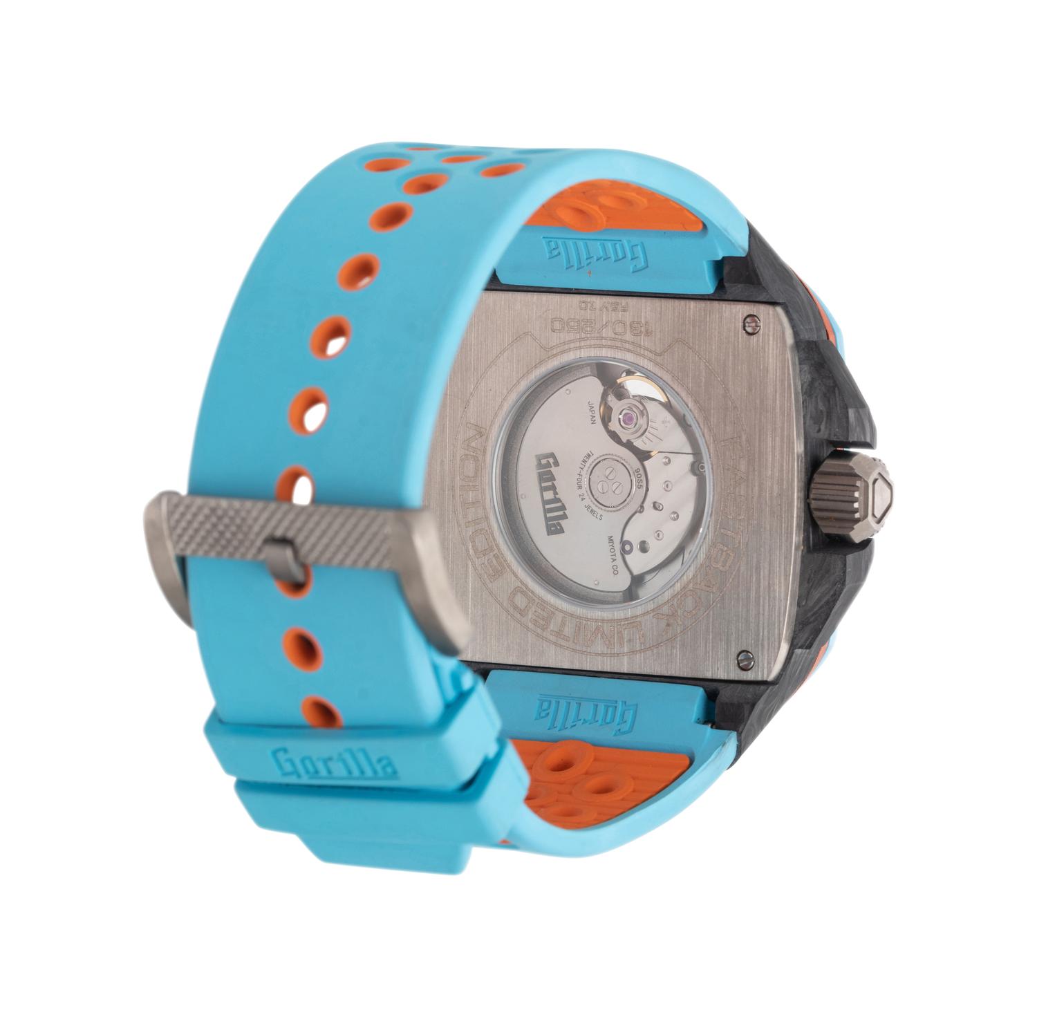 GORILLA, CERAMIC 'FASTBACK GT MIRAGE' WATCH