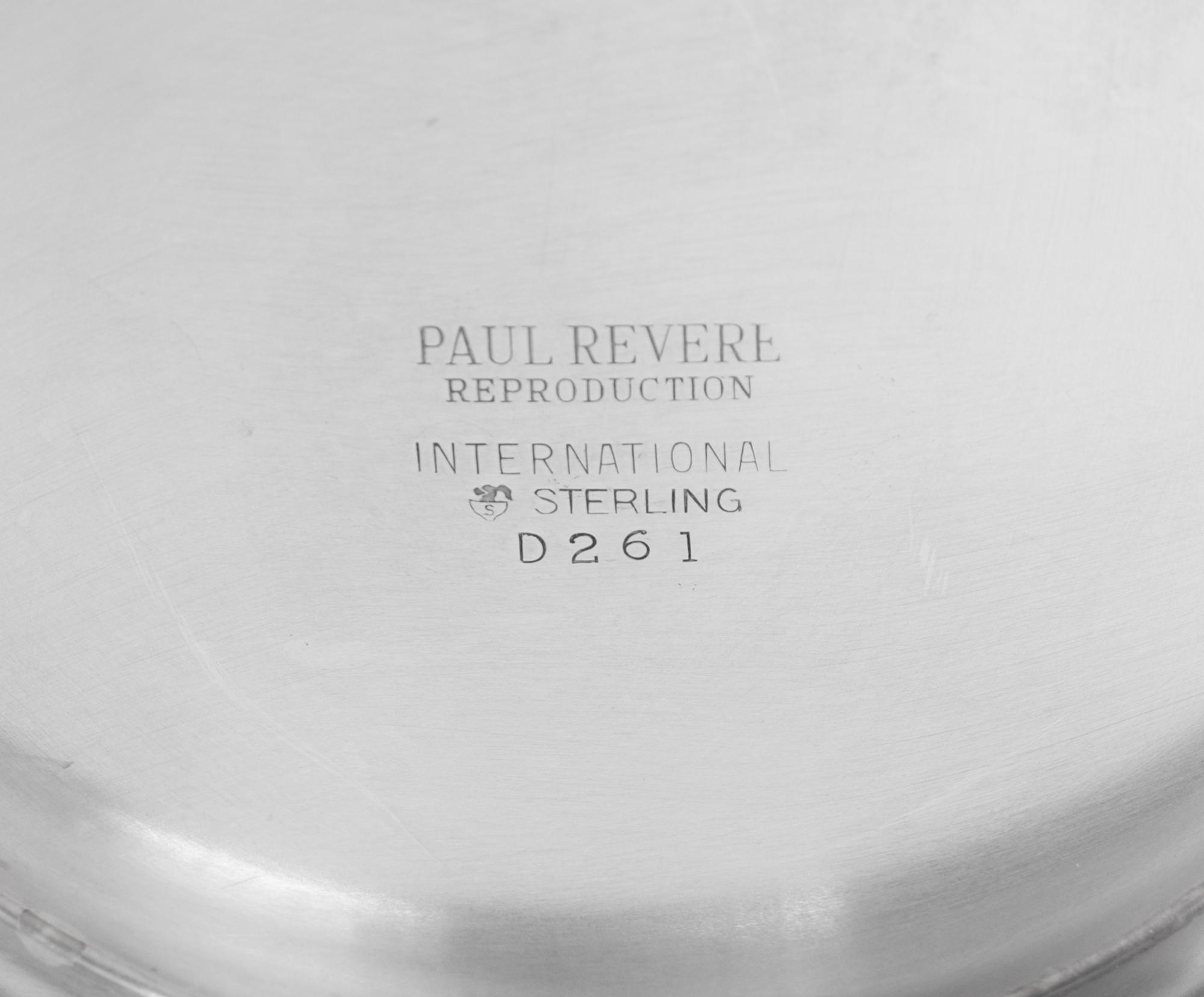 An American Silver Revere Bowl