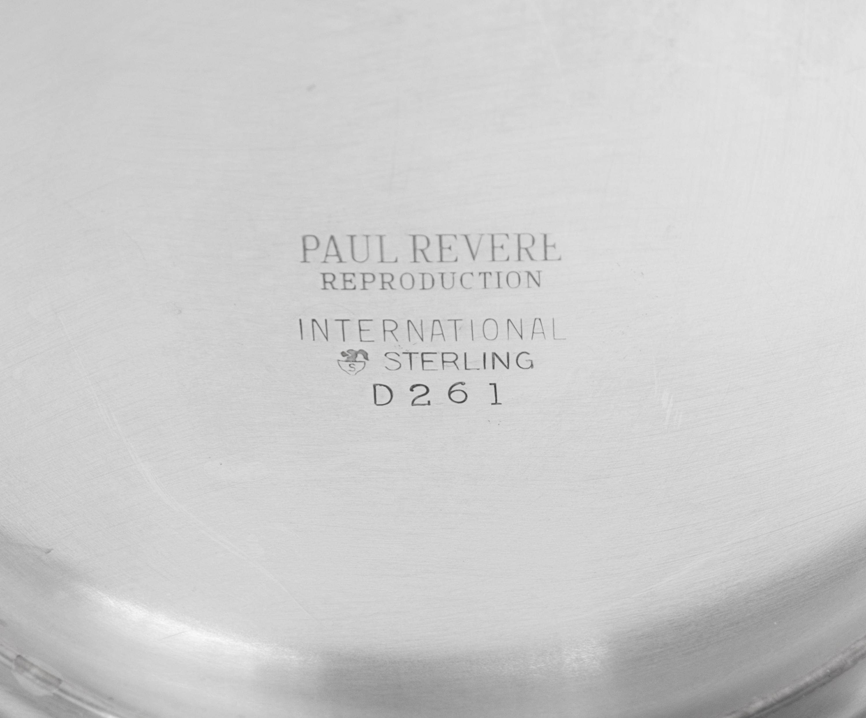 An American Silver Revere Bowl