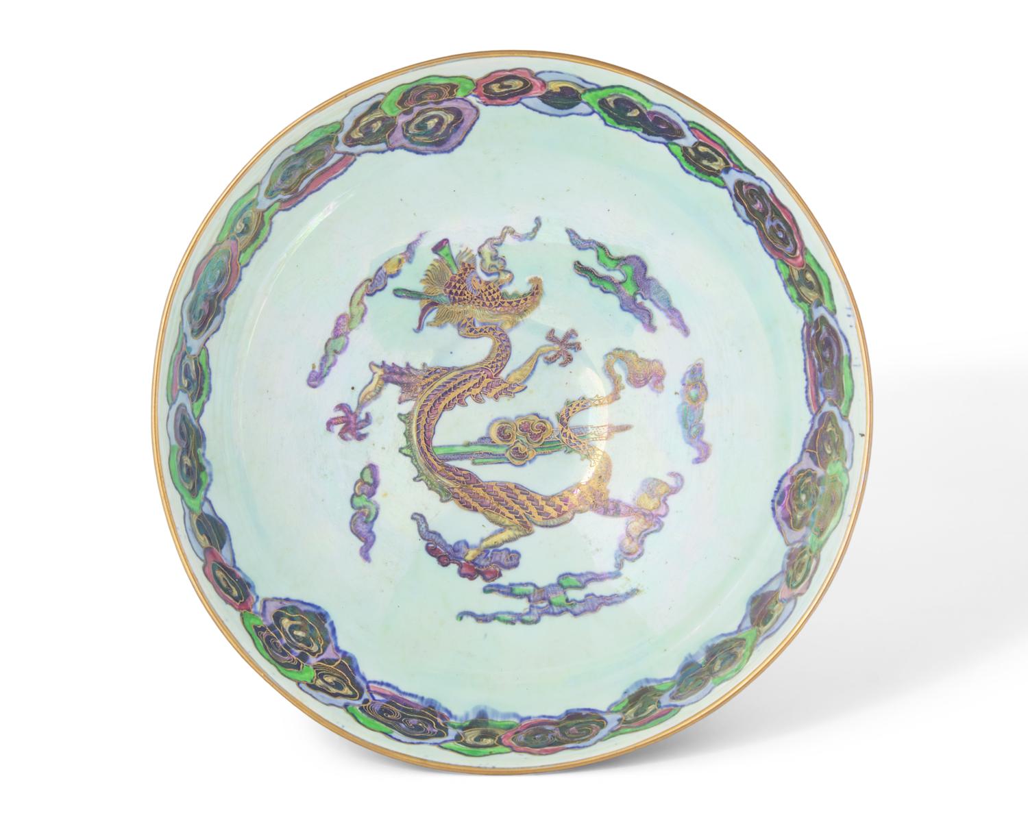 A Wedgwood Lustreware Footed Bowl