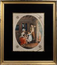 Four Decorative Prints