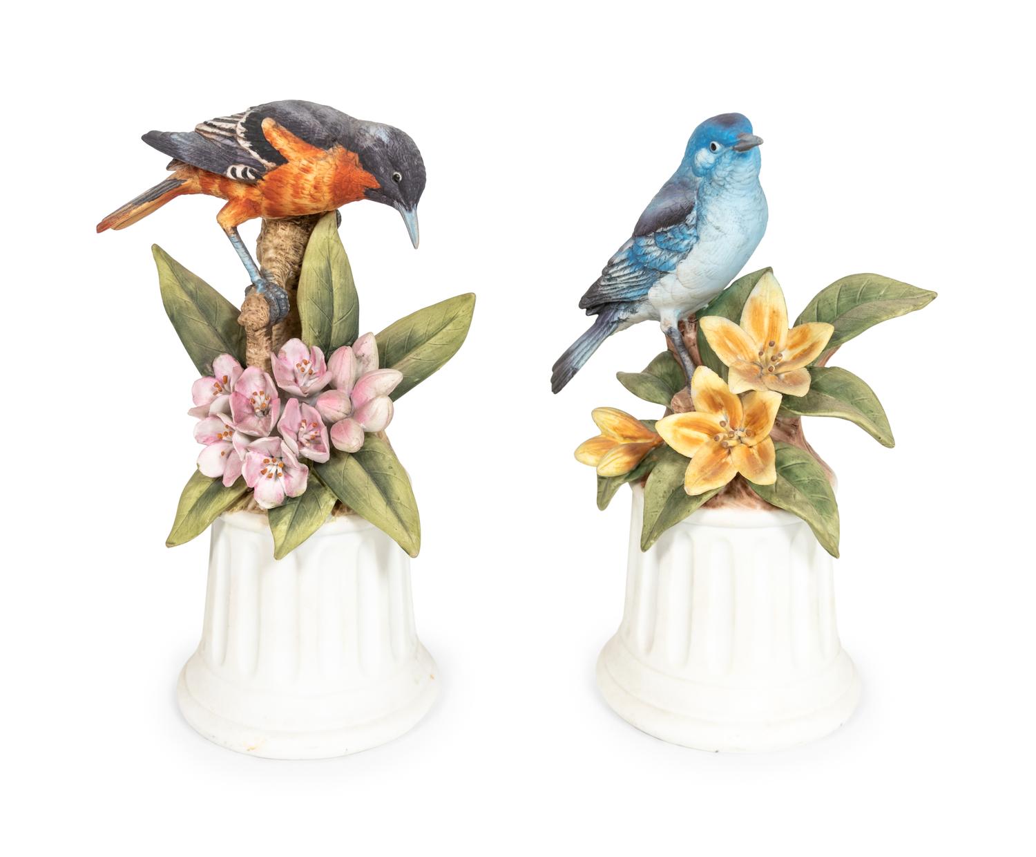 Two Andrea Porcelain Birds