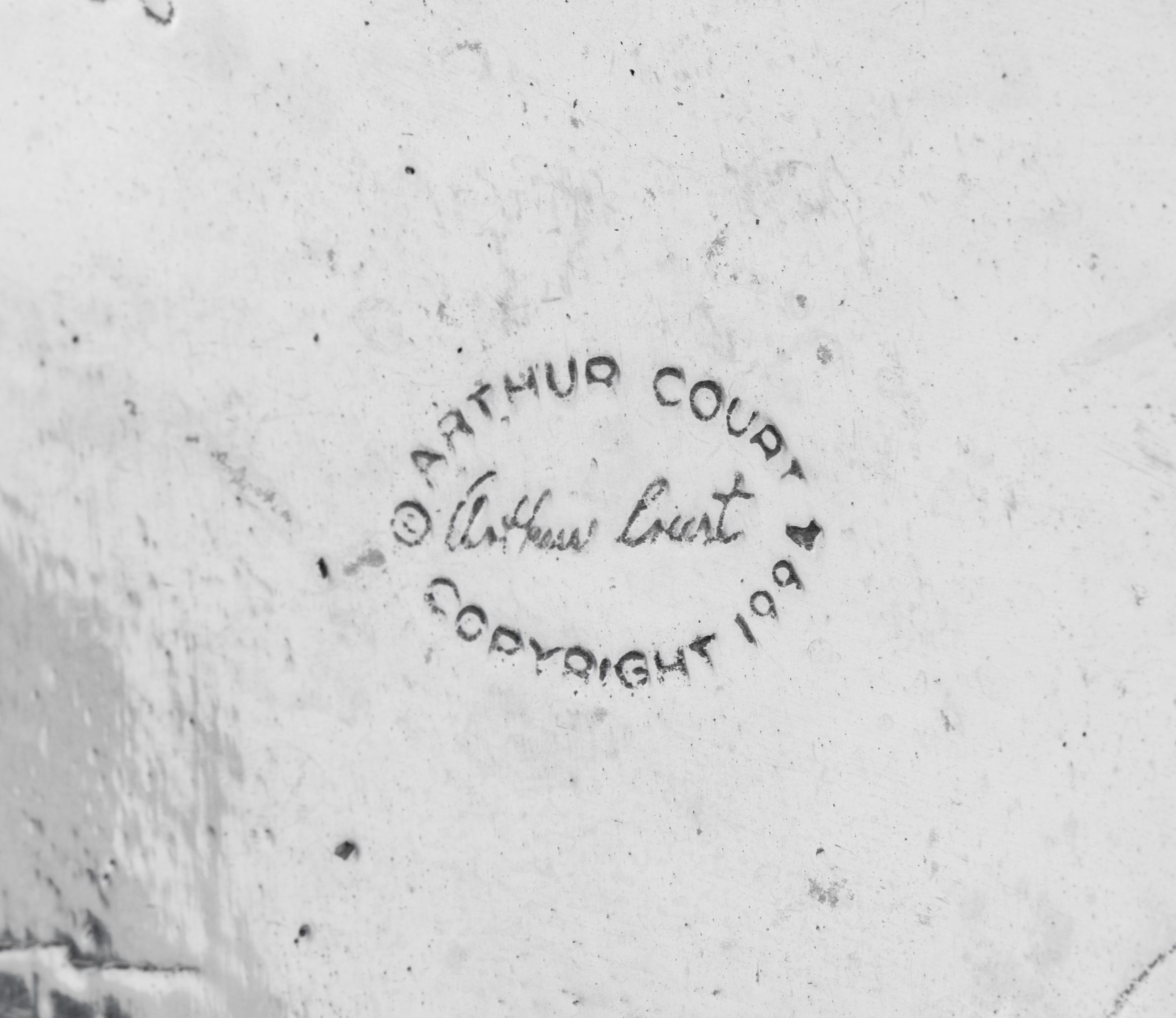 A Collection of Arthur Court Pewter Table Articles