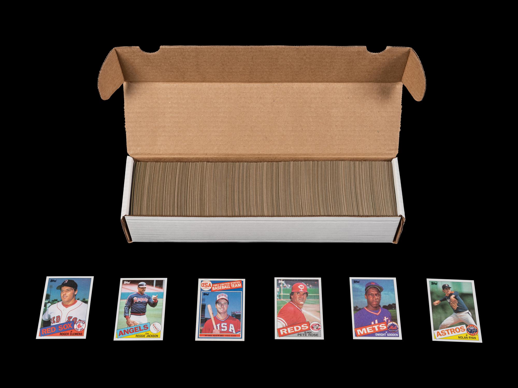 A Run of 1980-1992 Topps Baseball Card Complete Sets,