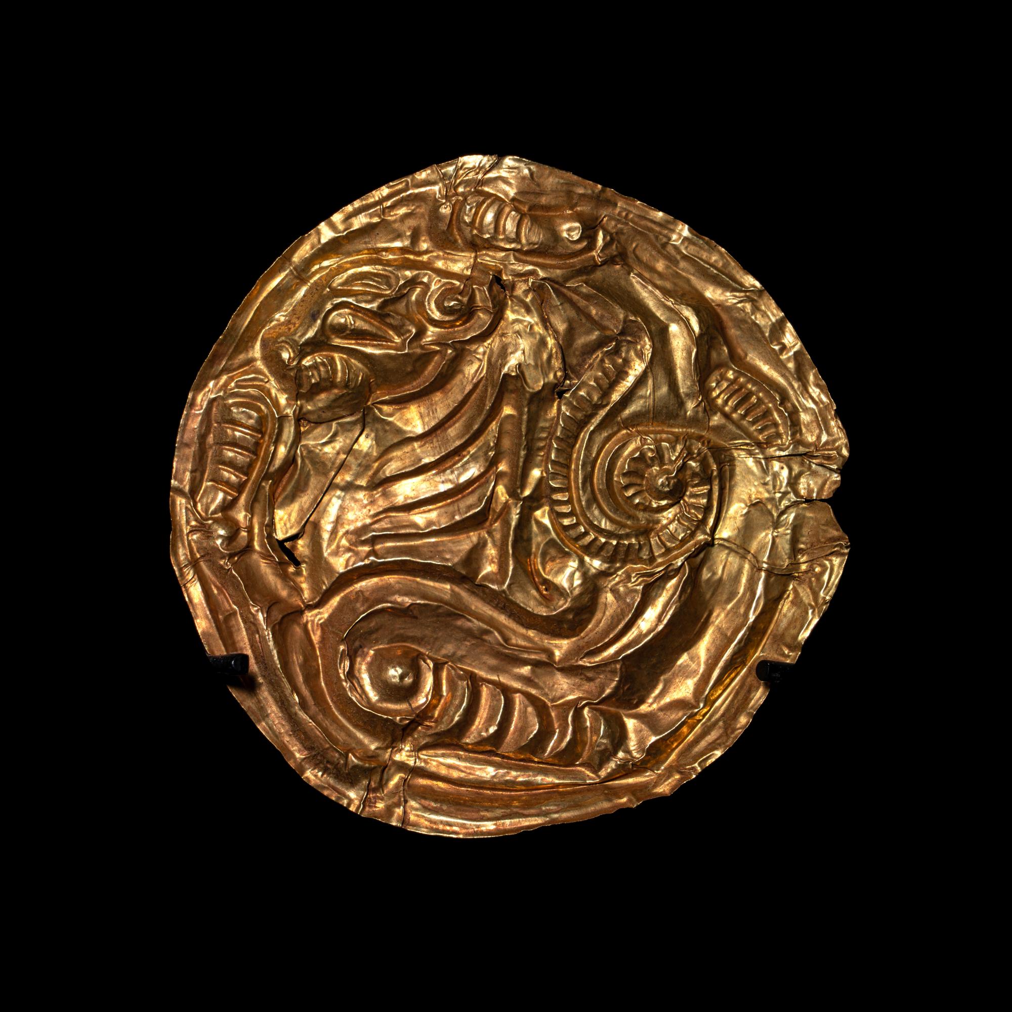 A Near Eastern Gold Applique