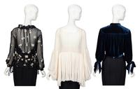 CHLOÉ, THREE BLOUSES