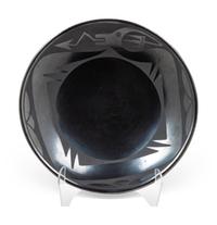 Avanyu Blackware Plate