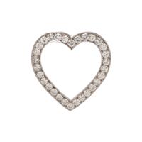 TIFFANY & CO., DIAMOND HEART BROOCH