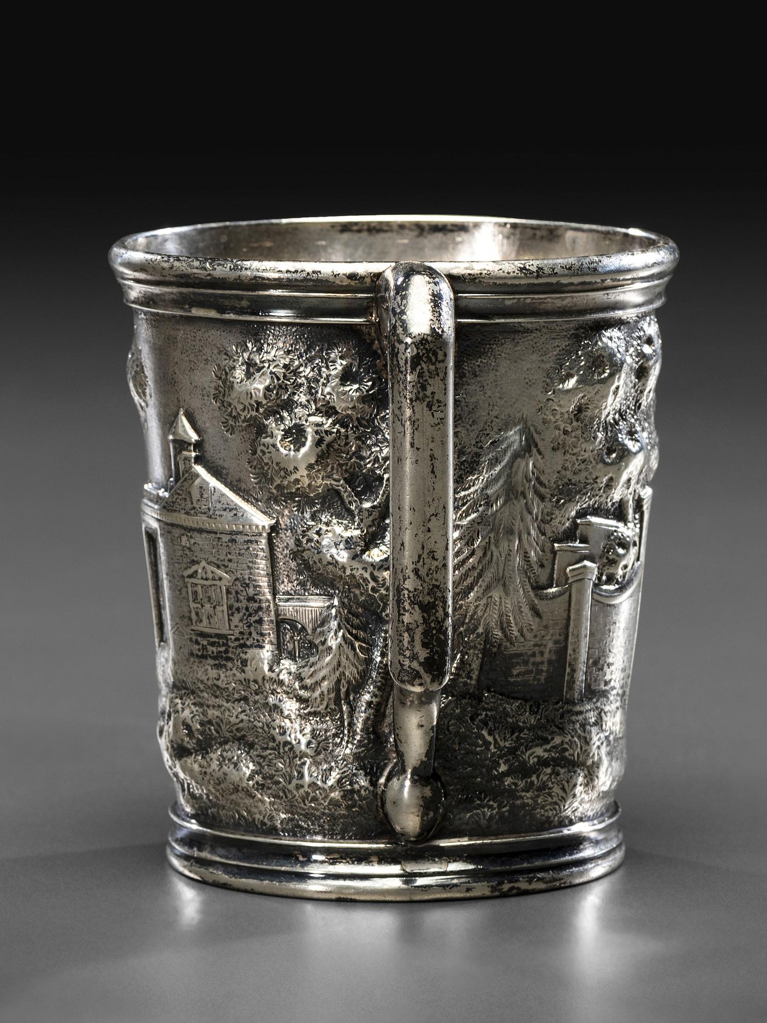 A Rare American Silver Mug
