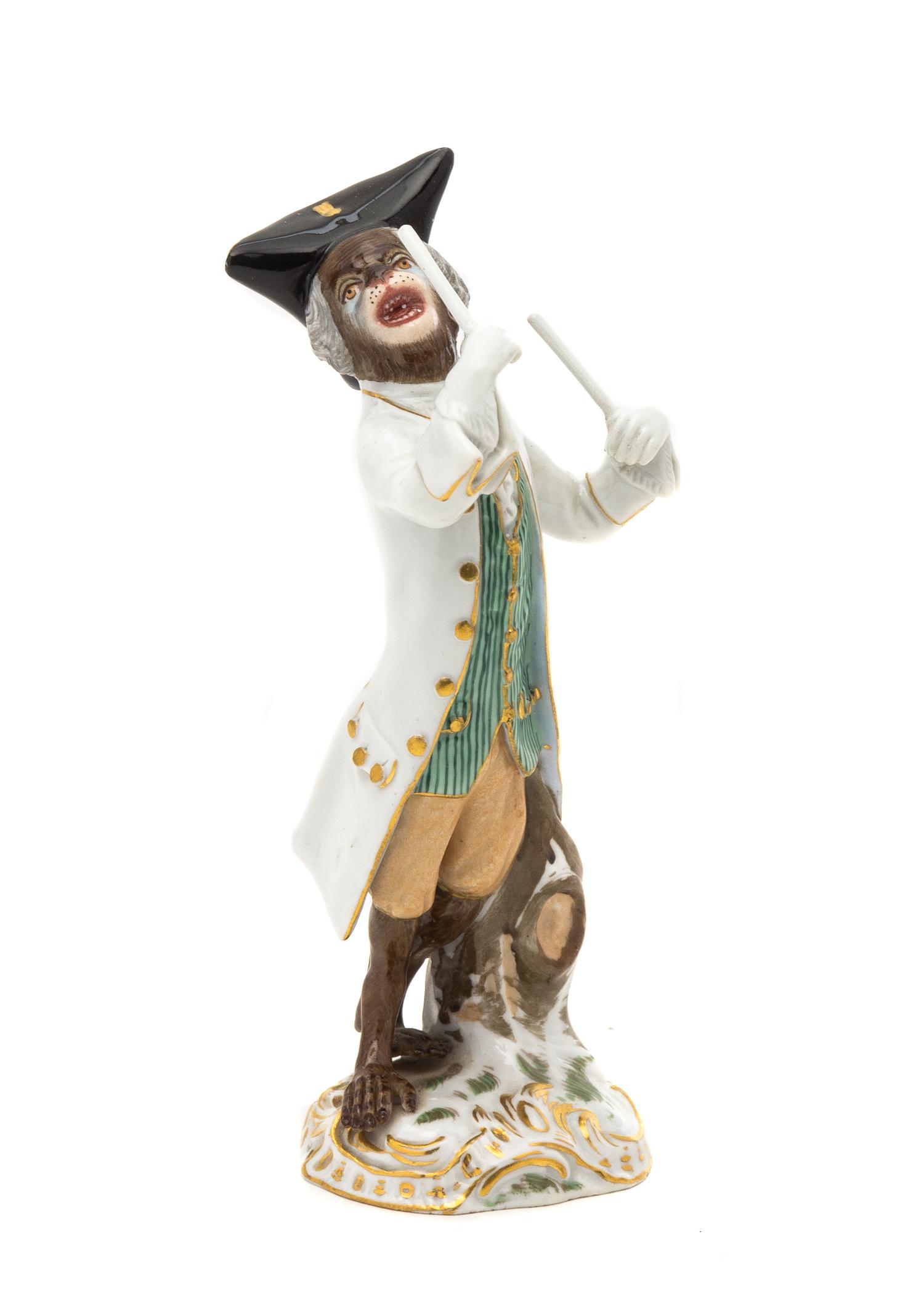 A Meissen Porcelain Figure, Height 5 1/2 inches.